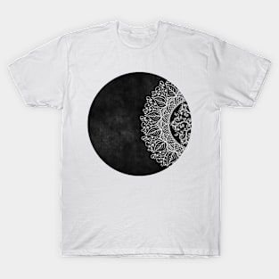 Mandaleaf Black T-Shirt